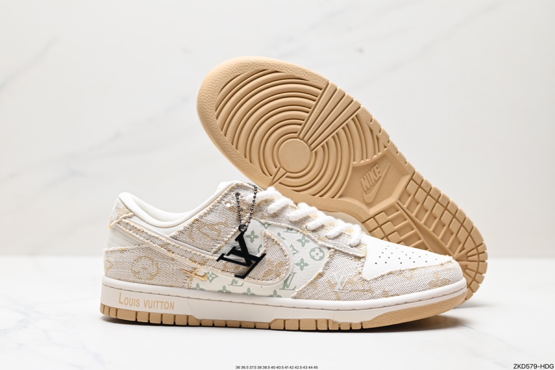 NK Dunk Low Retro ”DIY high-end customization” low-top casual sports shoes SJ2068-258