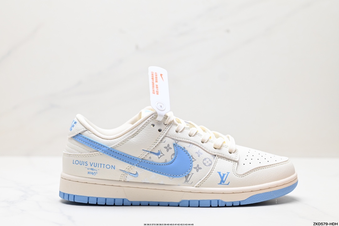 NK Dunk Low Retro “DIY高端定制” 低帮休闲运动板鞋   CF3688-005