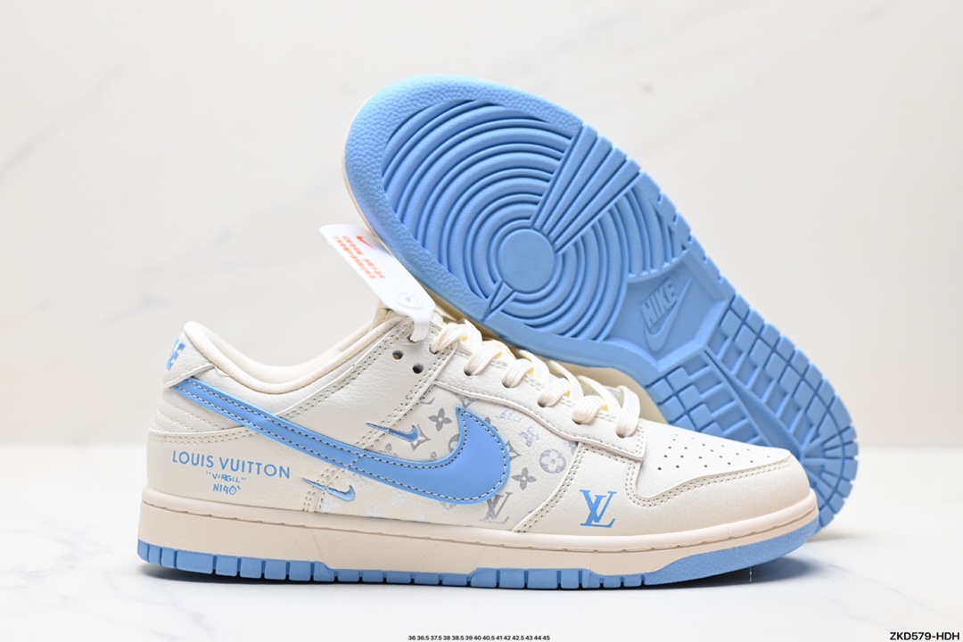 NK Dunk Low Retro “DIY高端定制” 低帮休闲运动板鞋   CF3688-005