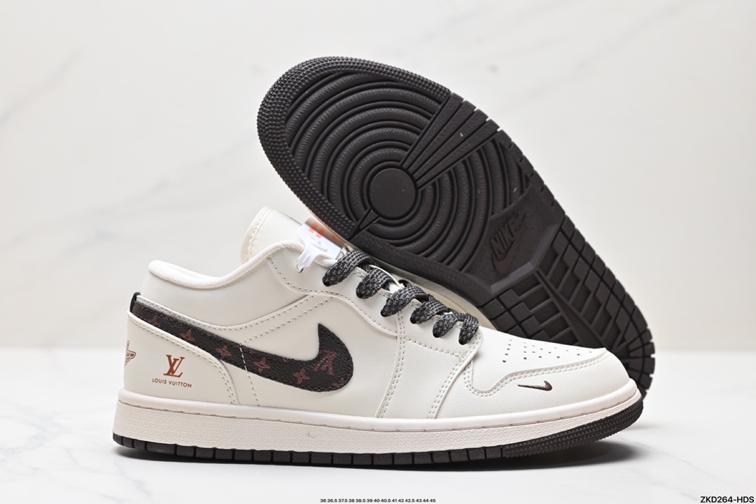 Nike Air Jordan 1 Low Louis Vuitton 低帮休闲运动板鞋 WG8850-004