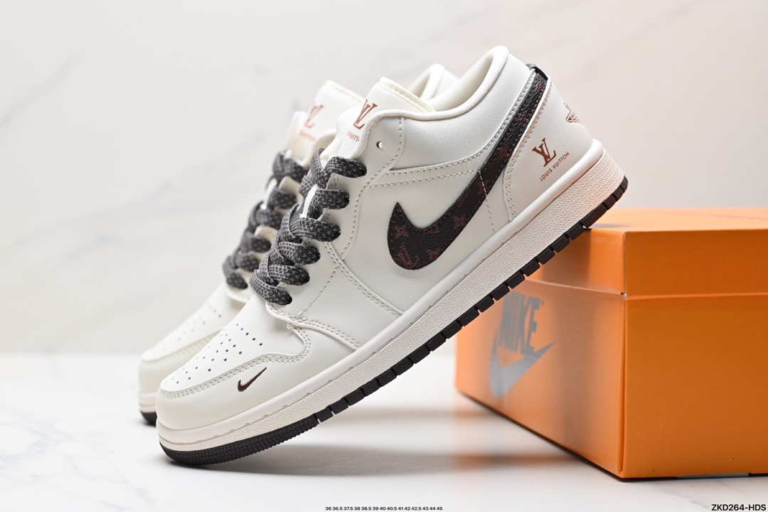 Nike Air Jordan 1 Low Louis Vuitton 低帮休闲运动板鞋 WG8850-004