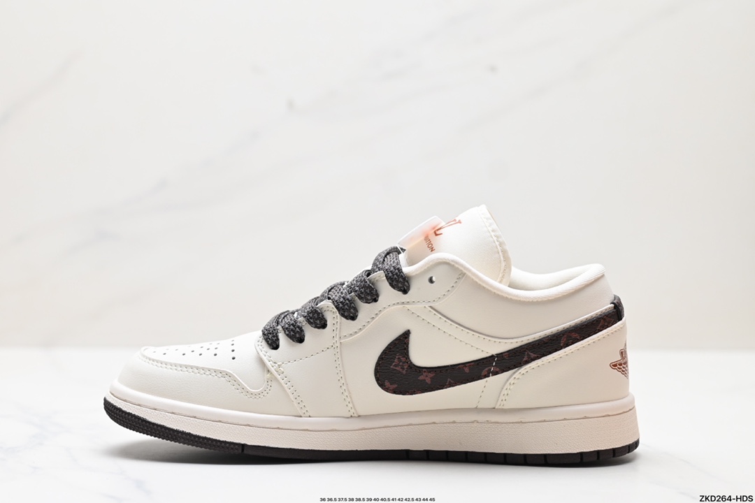 Nike Air Jordan 1 Low Louis Vuitton 低帮休闲运动板鞋 WG8850-004