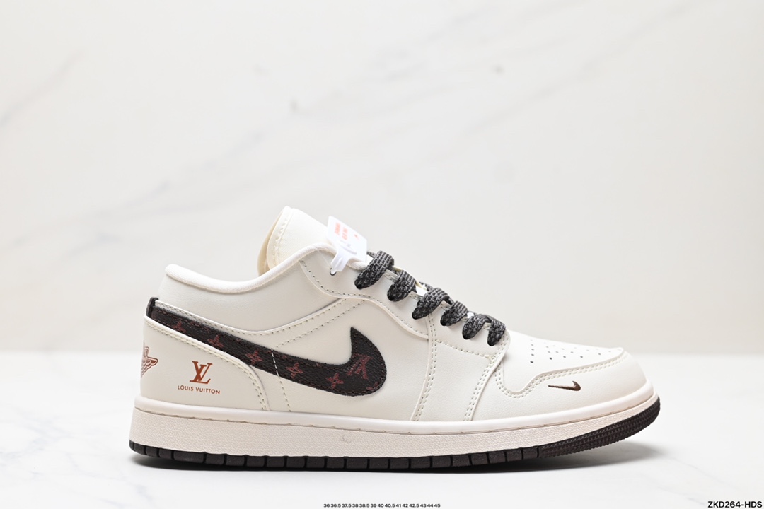 Nike Air Jordan 1 Low Louis Vuitton 低帮休闲运动板鞋 WG8850-004