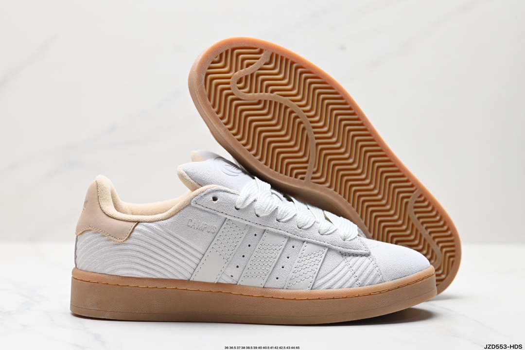 阿迪达斯Adidas Originals Campus 00s 学院系列 面包风经典复古低帮百搭休闲运动板鞋  IF4334