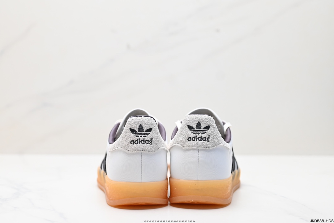 adidas Originals Gazelle INdoor 三叶草休闲防滑耐磨低帮板鞋 IH9985