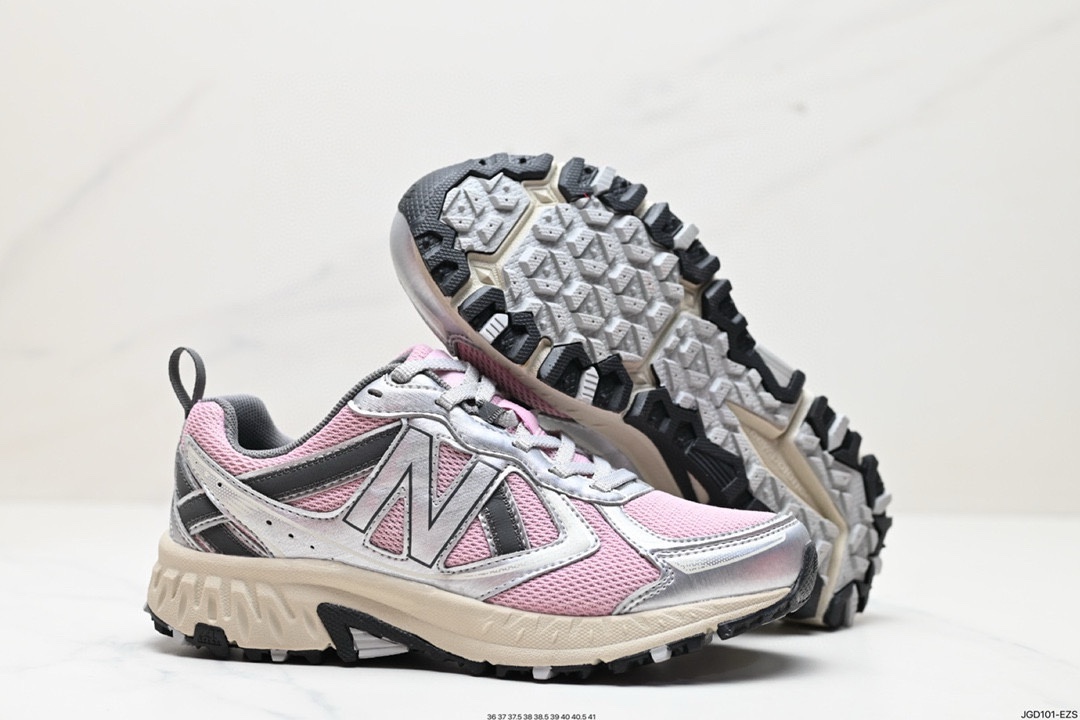 NEW BALANCE/NB WT410CK5 浅灰银 复古运动跑步鞋男女增高老爹鞋  MT410KR5