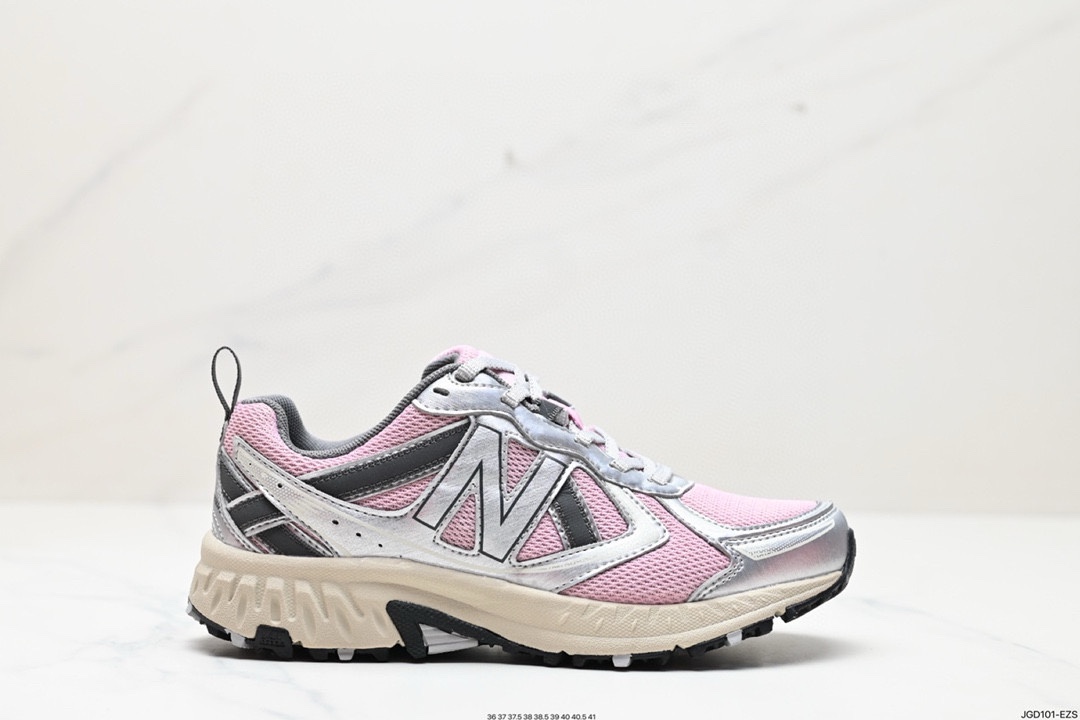 NEW BALANCE/NB WT410CK5 浅灰银 复古运动跑步鞋男女增高老爹鞋  MT410KR5