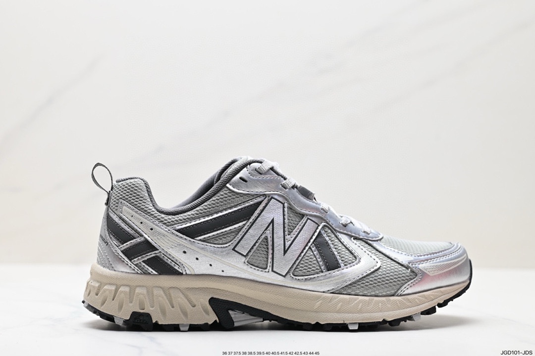 NEW BALANCE/NB WT410CK5 浅灰银 复古运动跑步鞋男女增高老爹鞋  MT410KR5