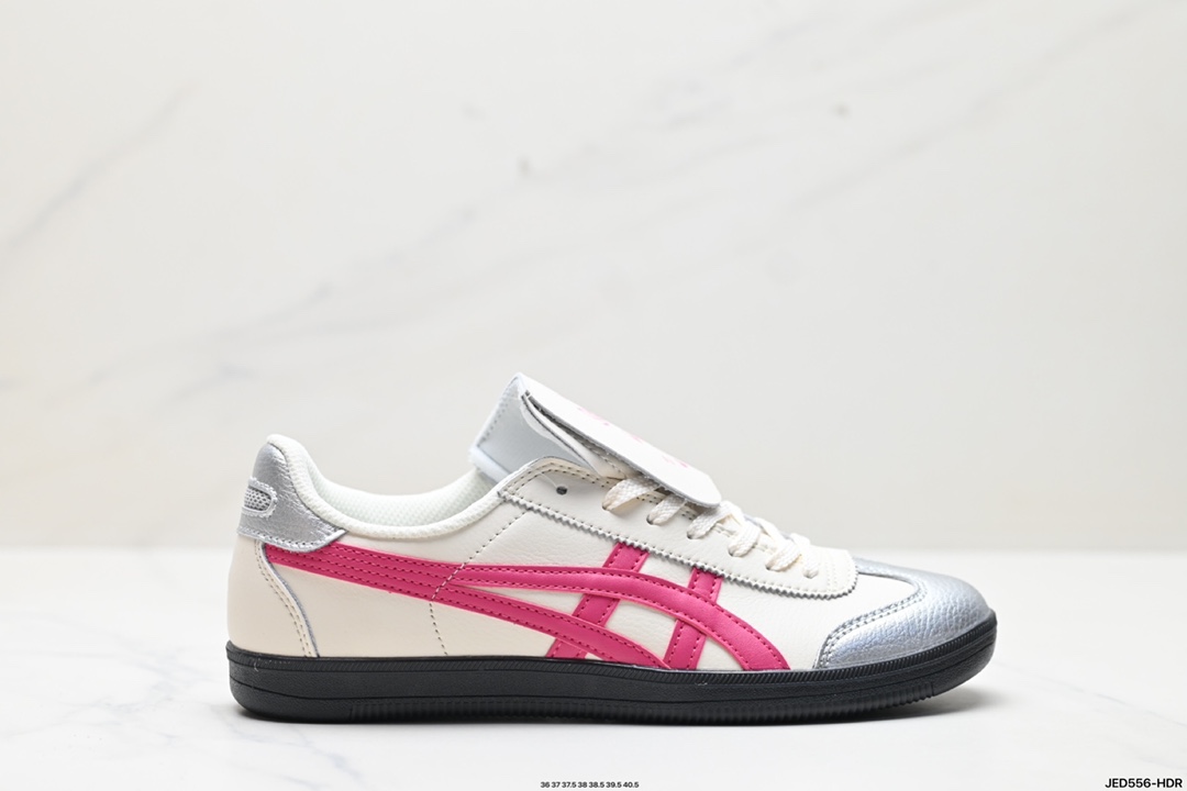 亚瑟士 Onitsuka Tiger Tokuten 复古低帮休闲跑鞋  1183B938-100