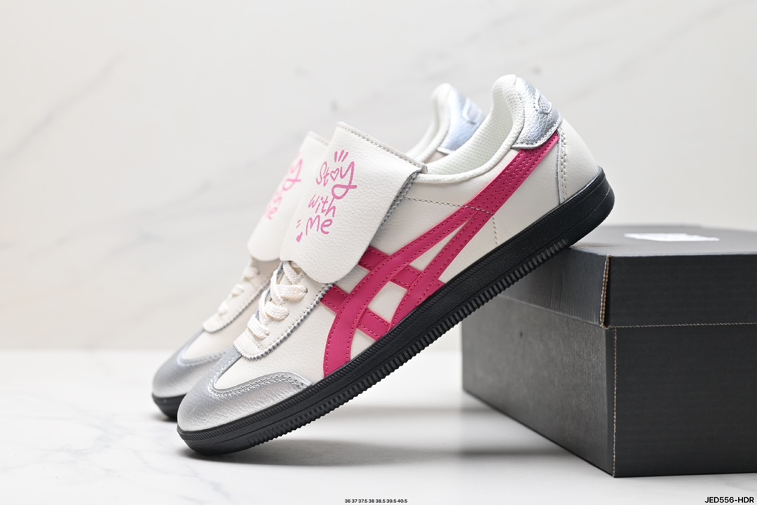 亚瑟士 Onitsuka Tiger Tokuten 复古低帮休闲跑鞋  1183B938-100