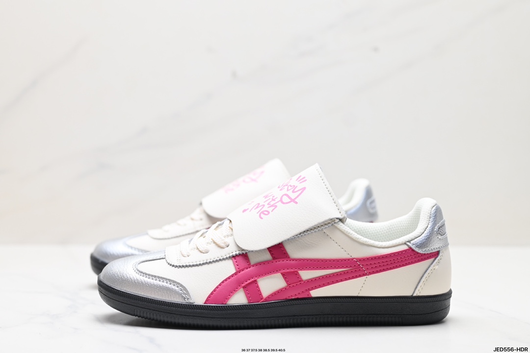 亚瑟士 Onitsuka Tiger Tokuten 复古低帮休闲跑鞋  1183B938-100