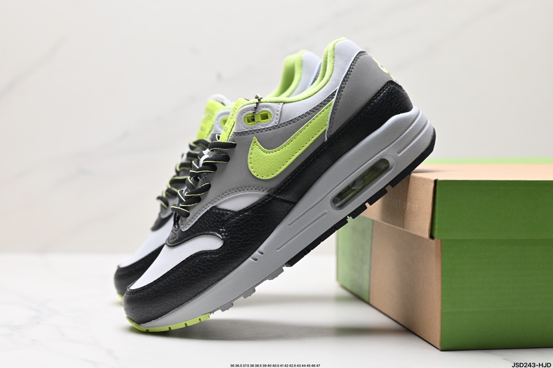 Nike Air Max 1 Air Max 气垫 全新配色 鞋身材质均选择皮革   HF3713-002