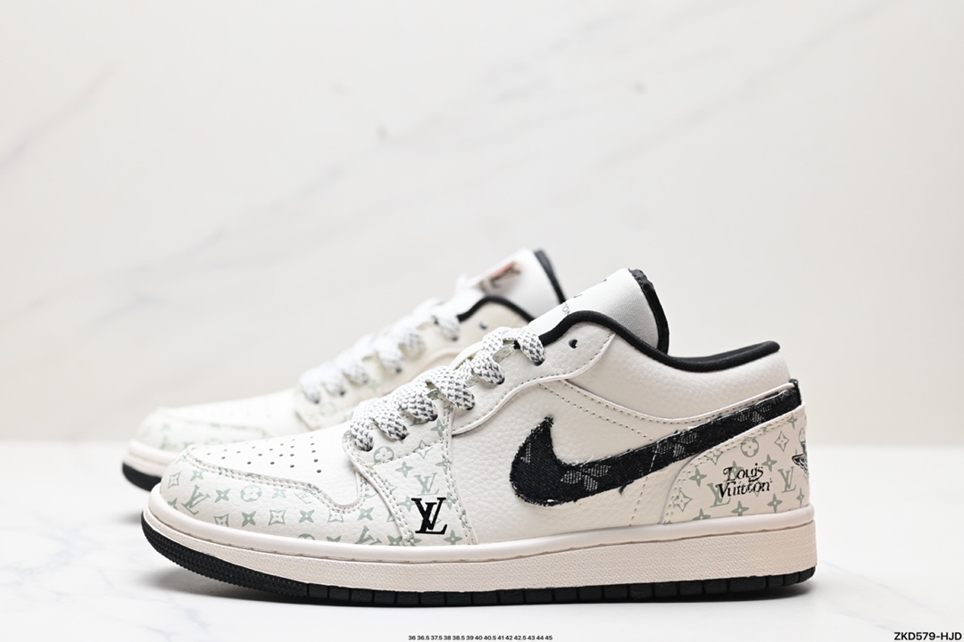 Nike Air Jordan 1 Low x Louis Vuitton 低帮休闲运动板鞋  SJ9950-006