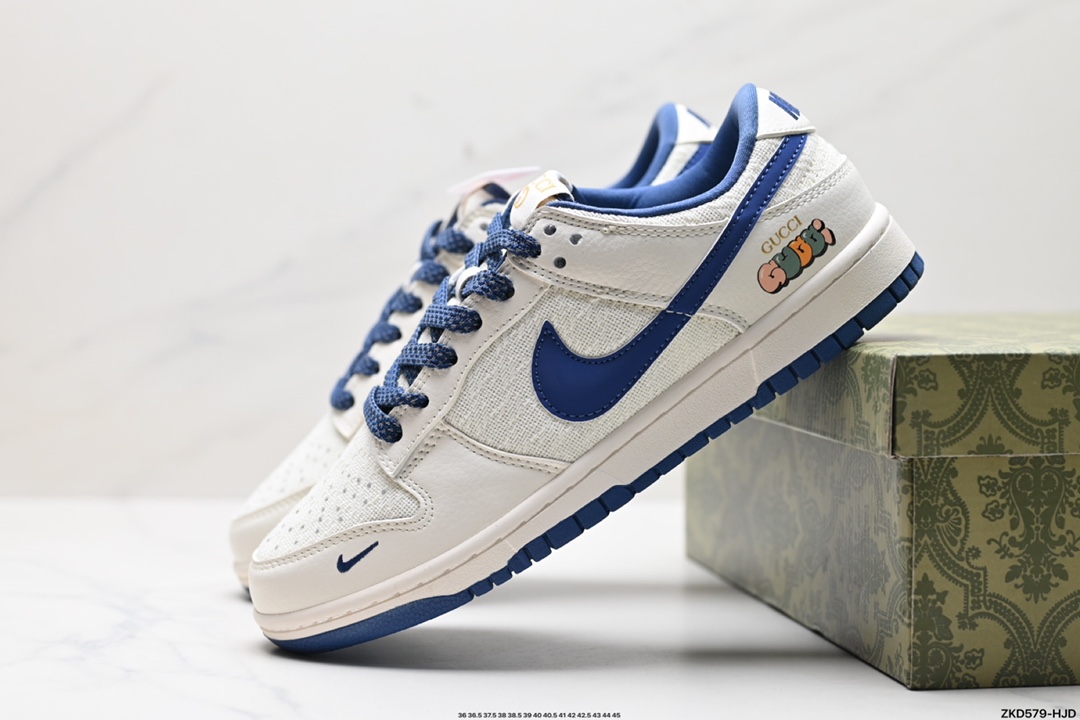 NK Dunk Low Retro “DIY高端定制” 低帮休闲运动板鞋   DQ1098-373