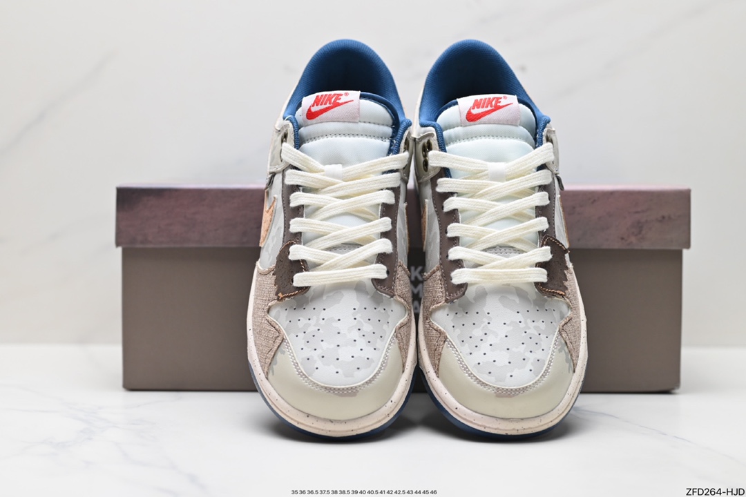 NK Dunk Low Retro “DIY高端定制” 低帮休闲运动板鞋  DD1391-400