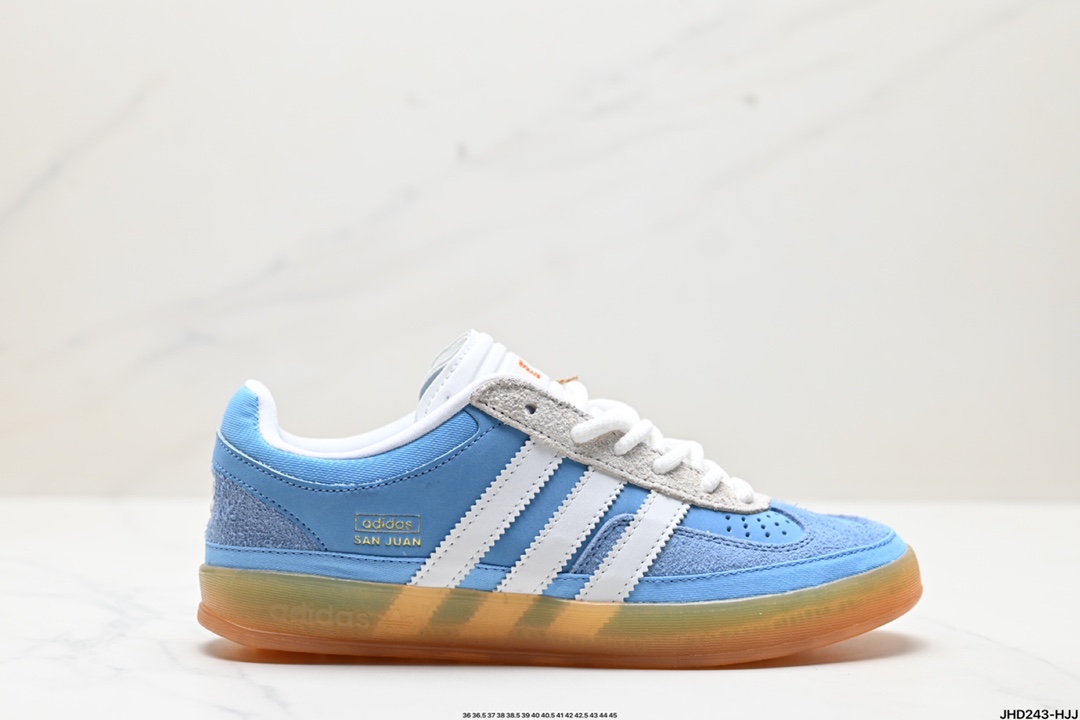 阿迪达斯Adidas Originals Bunny Gazelle Indoor 三叶草复古防滑耐磨低帮板鞋  IF9734