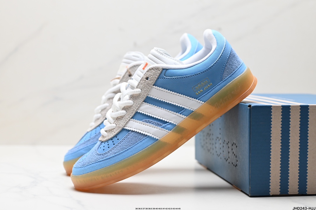 阿迪达斯Adidas Originals Bunny Gazelle Indoor 三叶草复古防滑耐磨低帮板鞋  IF9734