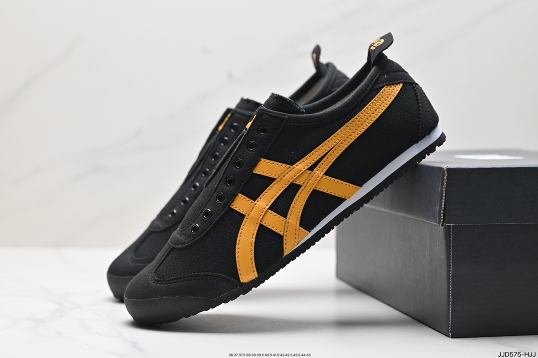 Onitsuka Tiger鬼冢虎 Mexico 66 Slip-on 一脚蹬低帮夏季透气运动休闲鞋  1183A360-207