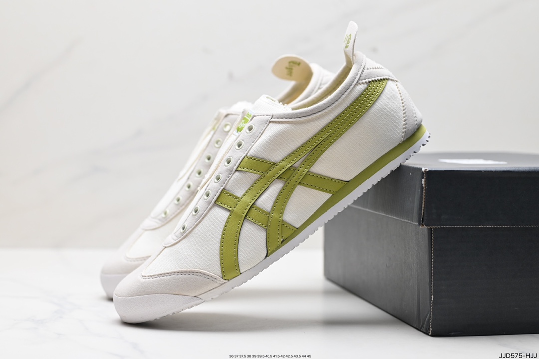 Onitsuka Tiger鬼冢虎 Mexico 66 Slip-on 一脚蹬低帮夏季透气运动休闲鞋  1183A360-207