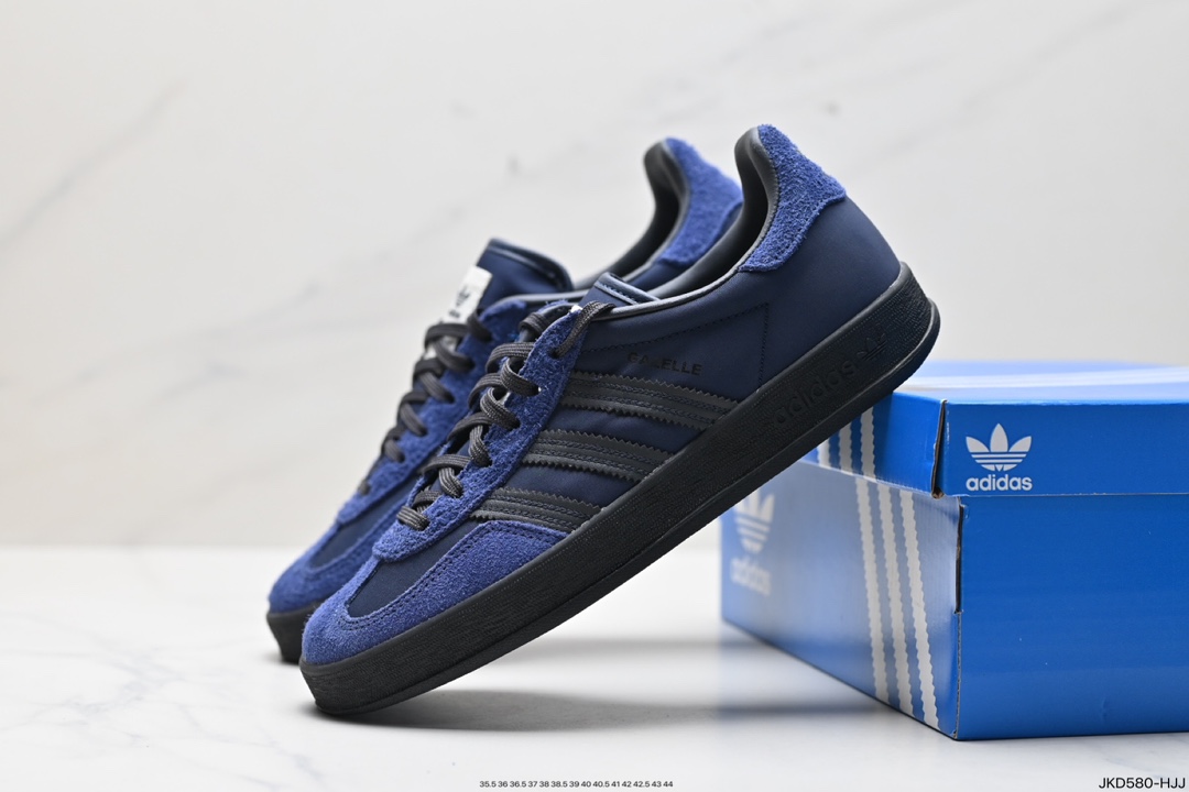 阿迪达斯Adidas Originals Bunny Gazelle Indoor 三叶草复古防滑耐磨低帮板鞋 IH9986