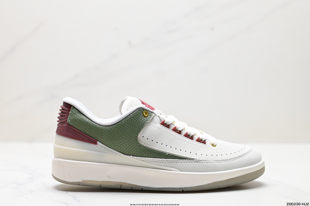 Nike Air Jordan 2 Retro Low 市场唯一独家头层皮打造 DJ4375-106