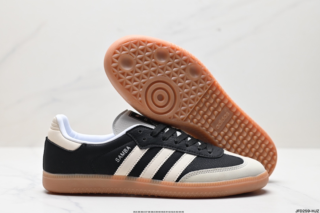 阿迪达斯三叶草Adidas Originals Samba OG 桑巴舞板鞋  lE5836