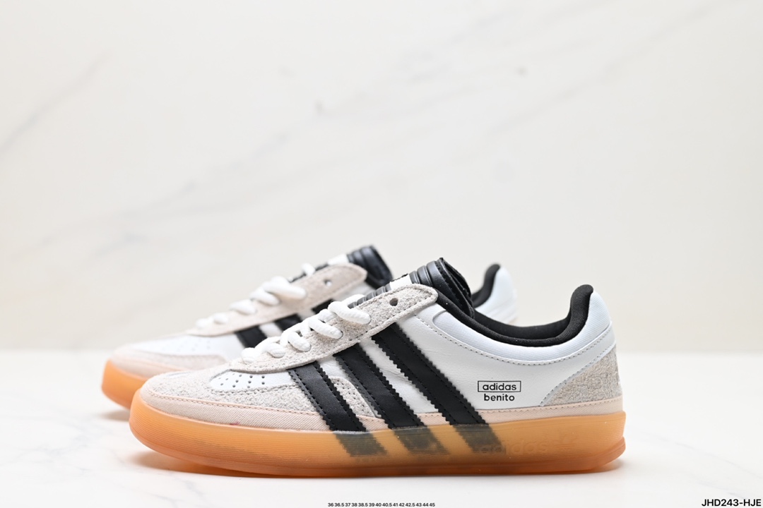 阿迪达斯Adidas Originals Bunny Gazelle Indoor 三叶草复古防滑耐磨低帮板鞋  IF9735