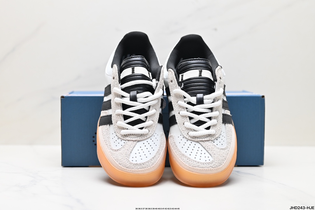 阿迪达斯Adidas Originals Bunny Gazelle Indoor 三叶草复古防滑耐磨低帮板鞋  IF9735