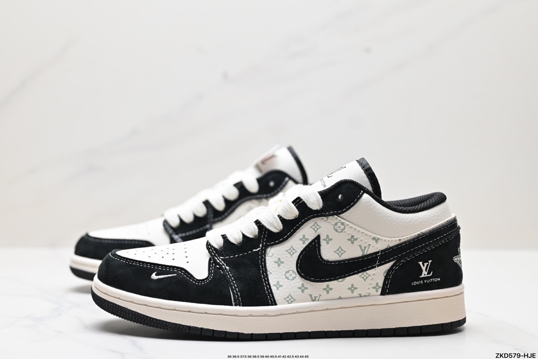 Nike Air Jordan 1 Low x Louis Vuitton 低帮休闲运动板鞋  SJ9950-007