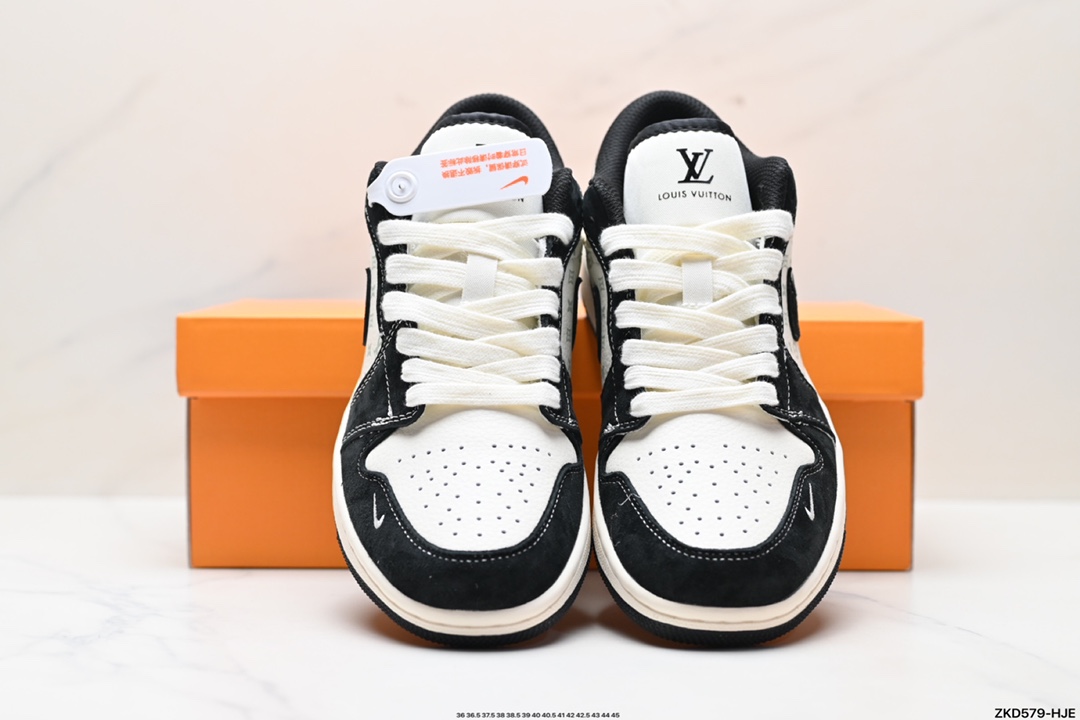 Nike Air Jordan 1 Low x Louis Vuitton 低帮休闲运动板鞋  SJ9950-007