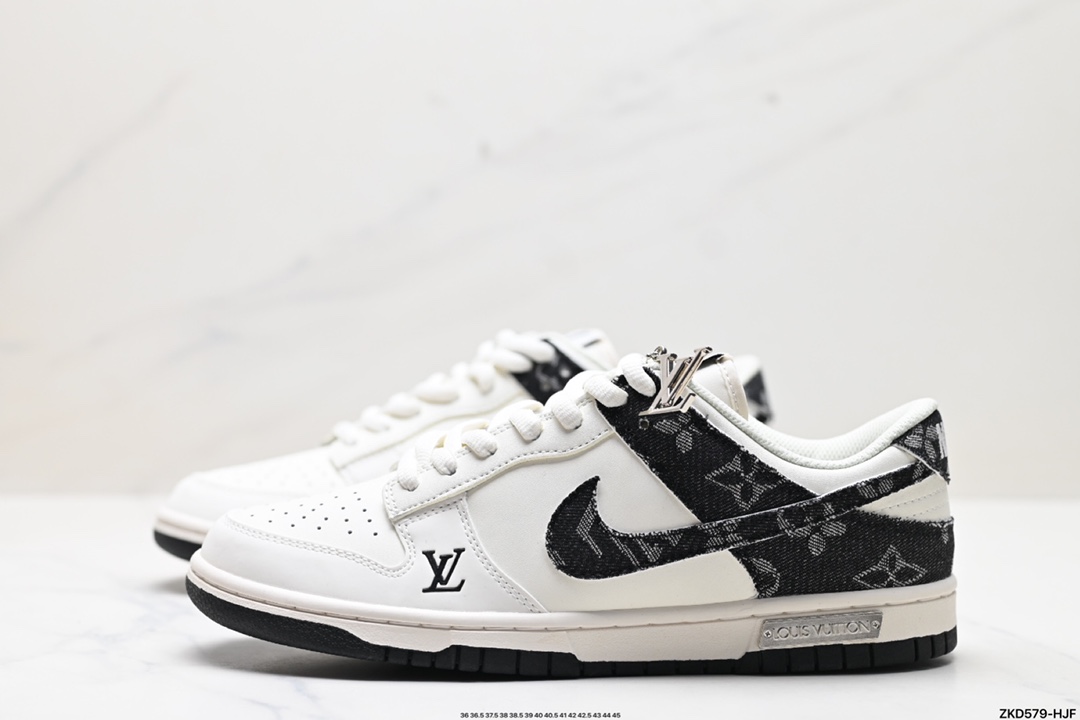 NK Dunk Low Retro “DIY高端定制” 低帮休闲运动板鞋  DJ2024-009