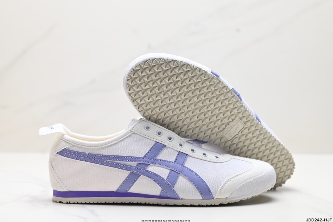 Onitsuka Tiger鬼冢虎 Mexico 66 Slip-on 一脚蹬低帮夏季透气运动休闲鞋  1183B772-101