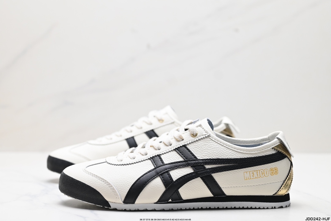 Onitsuka Tiger鬼冢虎 Mexico 66 Slip-on 一脚蹬低帮夏季透气运动休闲鞋  1183B493-100