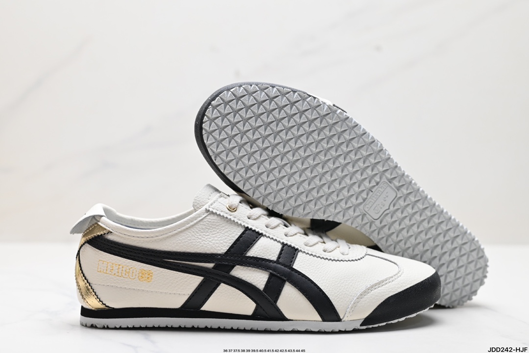 Onitsuka Tiger鬼冢虎 Mexico 66 Slip-on 一脚蹬低帮夏季透气运动休闲鞋  1183B493-100