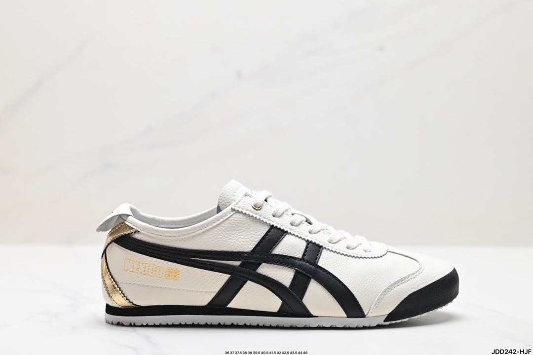 Onitsuka Tiger鬼冢虎 Mexico 66 Slip-on 一脚蹬低帮夏季透气运动休闲鞋  1183B493-100