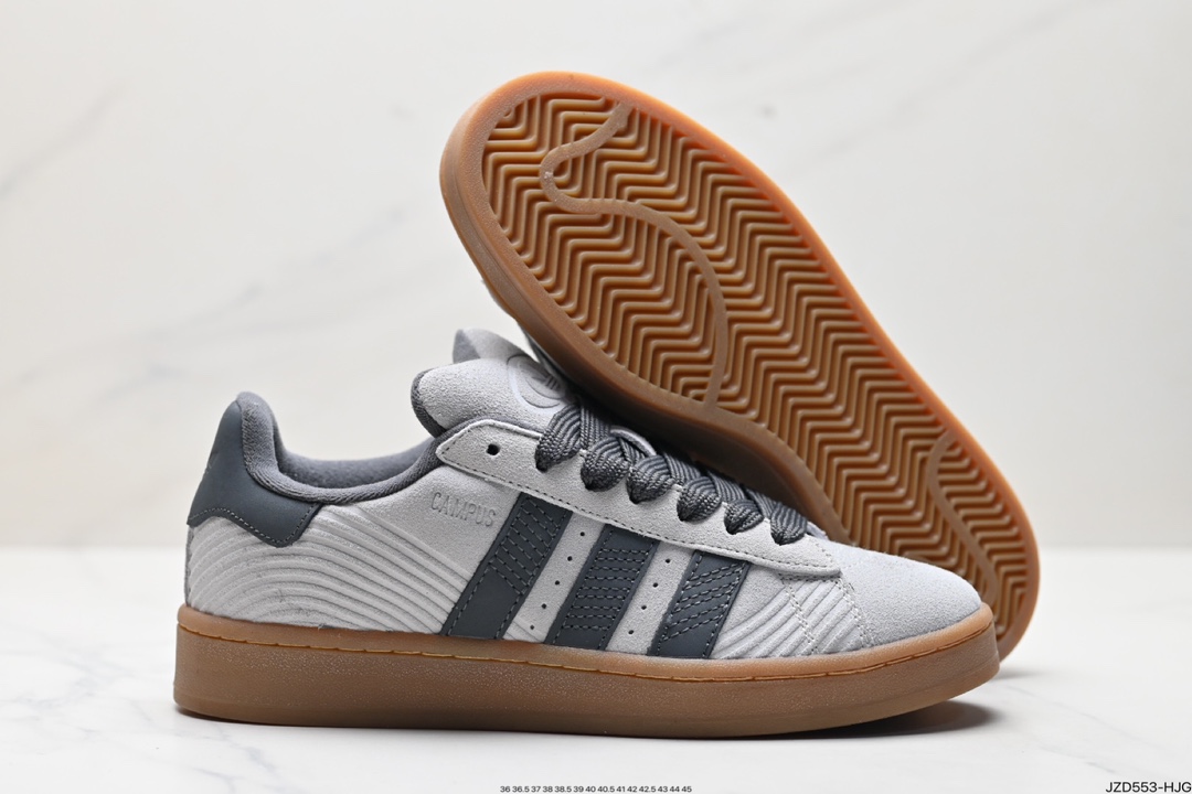 Adidas Originals Campus 00s 学院系列 面包风经典复古低帮百搭休闲运动板鞋  lF4336