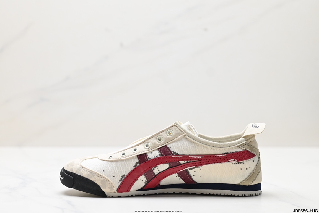 Onitsuka Tiger鬼冢虎 Mexico 66 Slip-on 一脚蹬低帮夏季透气运动休闲鞋  1183A360-205