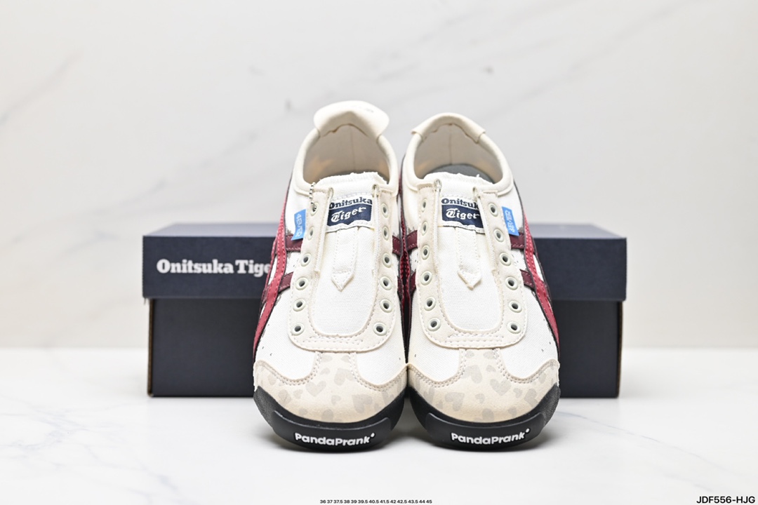 Onitsuka Tiger鬼冢虎 Mexico 66 Slip-on 一脚蹬低帮夏季透气运动休闲鞋  1183A360-205