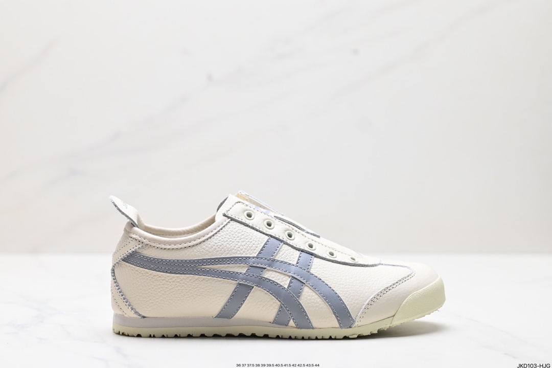 Onitsuka Tiger鬼冢虎 Mexico 66 Slip-on 一脚蹬低帮夏季透气运动休闲鞋  1183B815-200