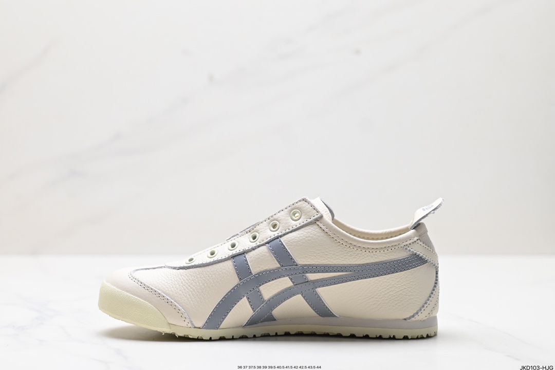 Onitsuka Tiger鬼冢虎 Mexico 66 Slip-on 一脚蹬低帮夏季透气运动休闲鞋  1183B815-200