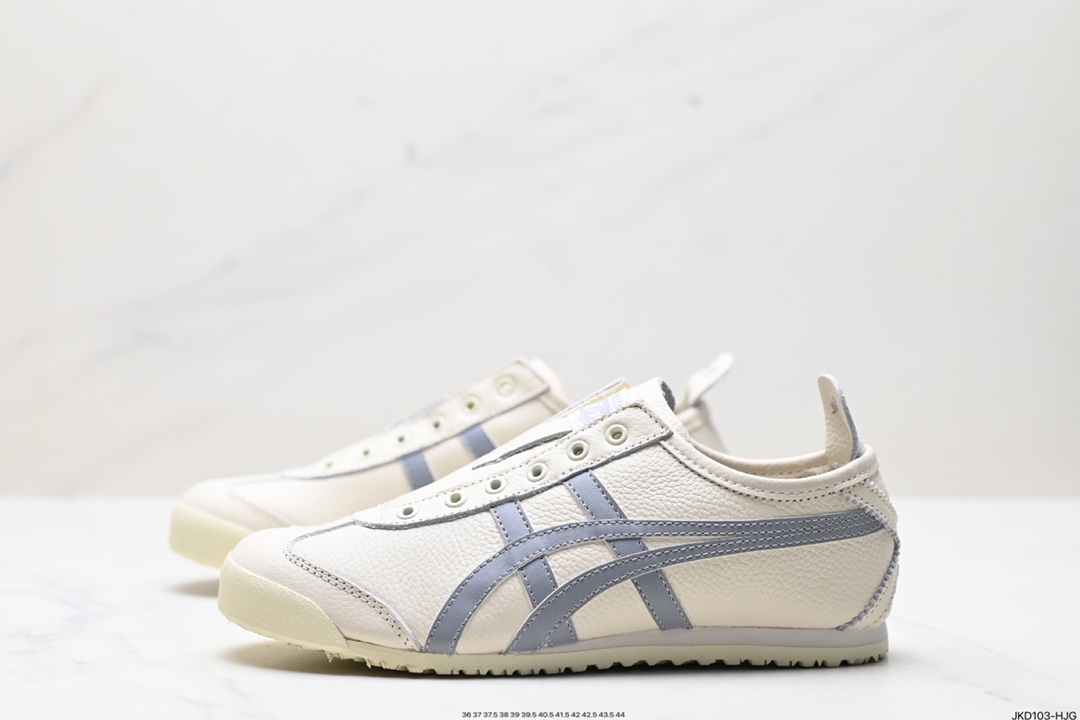 Onitsuka Tiger鬼冢虎 Mexico 66 Slip-on 一脚蹬低帮夏季透气运动休闲鞋  1183B815-200