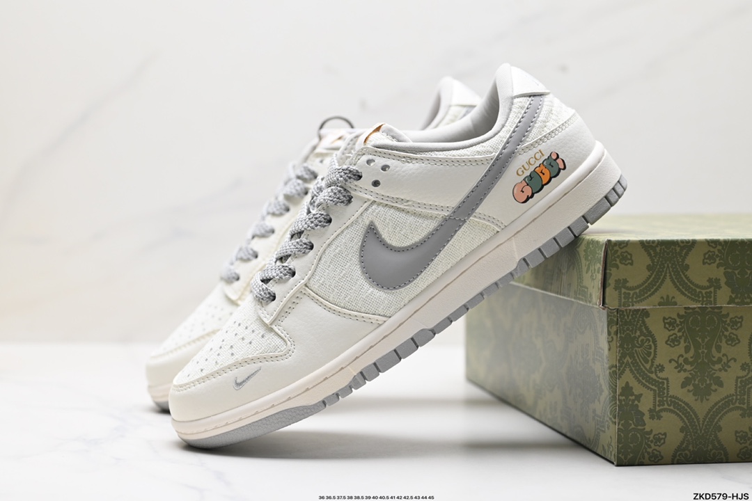 NK Dunk Low Retro “DIY高端定制” 低帮休闲运动板鞋  DQ1098-372