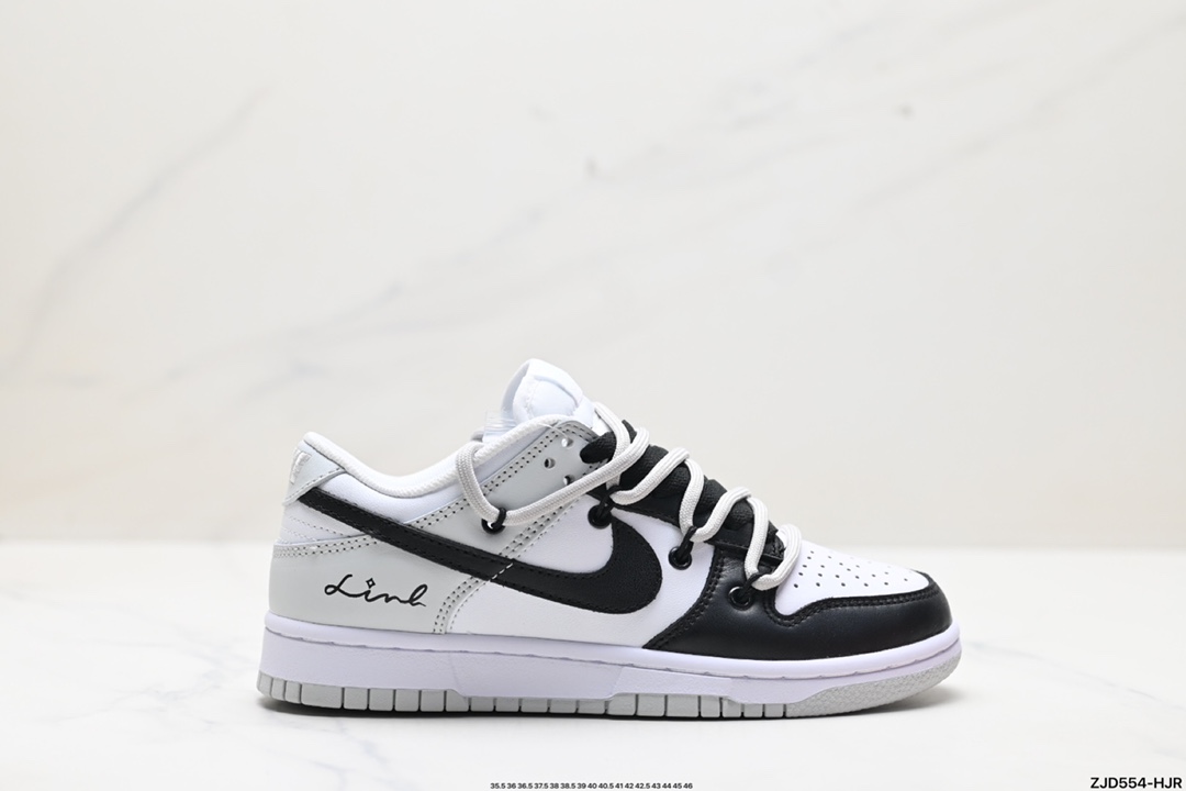 NK Dunk Low Retro “DIY高端定制” 低帮休闲运动板鞋 DV0831-101