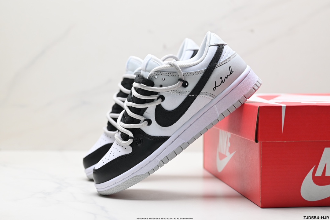 NK Dunk Low Retro “DIY高端定制” 低帮休闲运动板鞋 DV0831-101