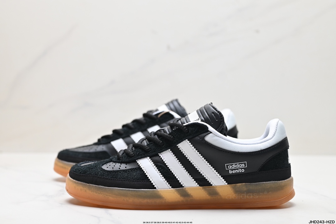 adidas Originals Bad Bunny Gazelle INdoor 三叶草休闲防滑耐磨低帮板鞋 IF9733