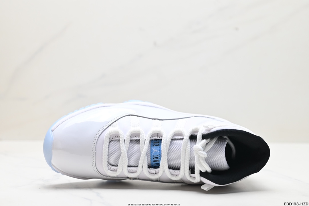 Nike Air Jordan 11 Retro Low”Concord“AJ11代迈克尔·乔丹低帮运动文化篮球鞋“康扣 CT8012-104