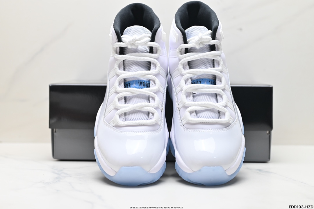 Nike Air Jordan 11 Retro Low”Concord“AJ11代迈克尔·乔丹低帮运动文化篮球鞋“康扣 CT8012-104