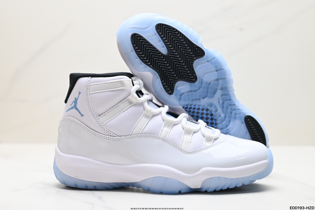 Nike Air Jordan 11 Retro Low”Concord“AJ11代迈克尔·乔丹低帮运动文化篮球鞋“康扣 CT8012-104