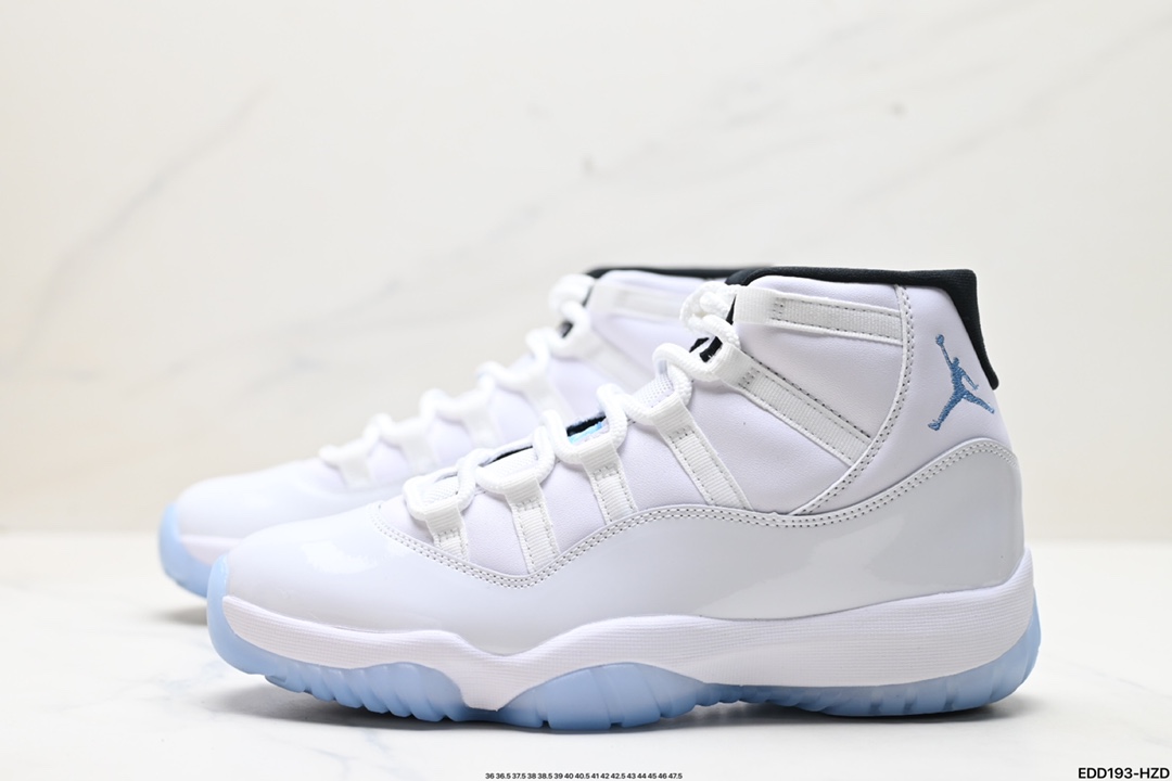 Nike Air Jordan 11 Retro Low”Concord“AJ11代迈克尔·乔丹低帮运动文化篮球鞋“康扣 CT8012-104