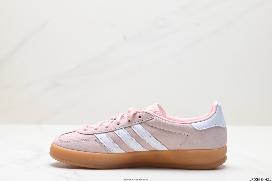 adidas Originals Gazelle INdoor 三叶草休闲防滑耐磨低帮板鞋 IH5484